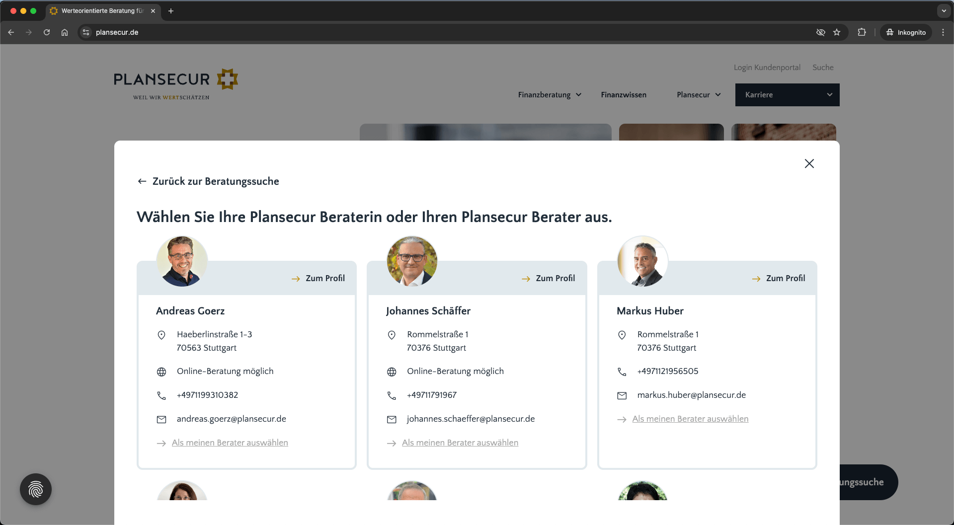 Relaunch Website
