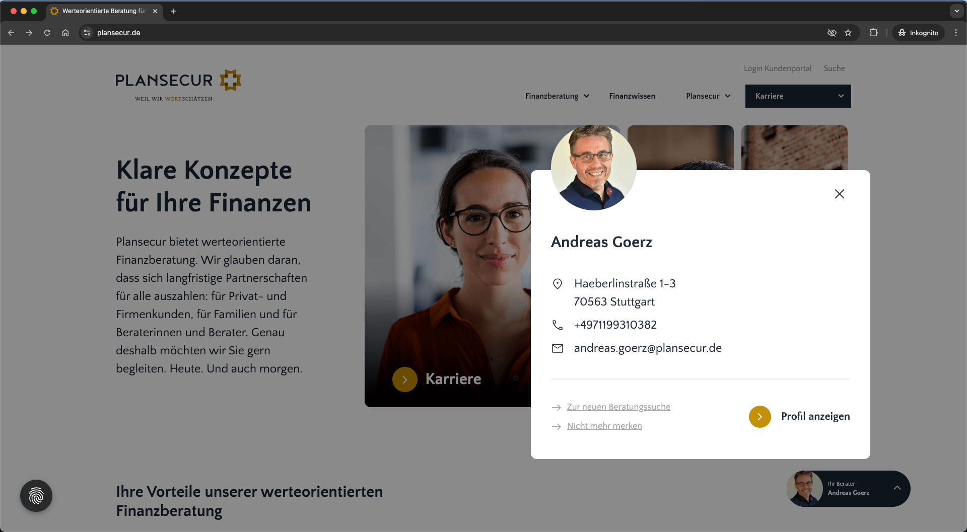 Relaunch Website